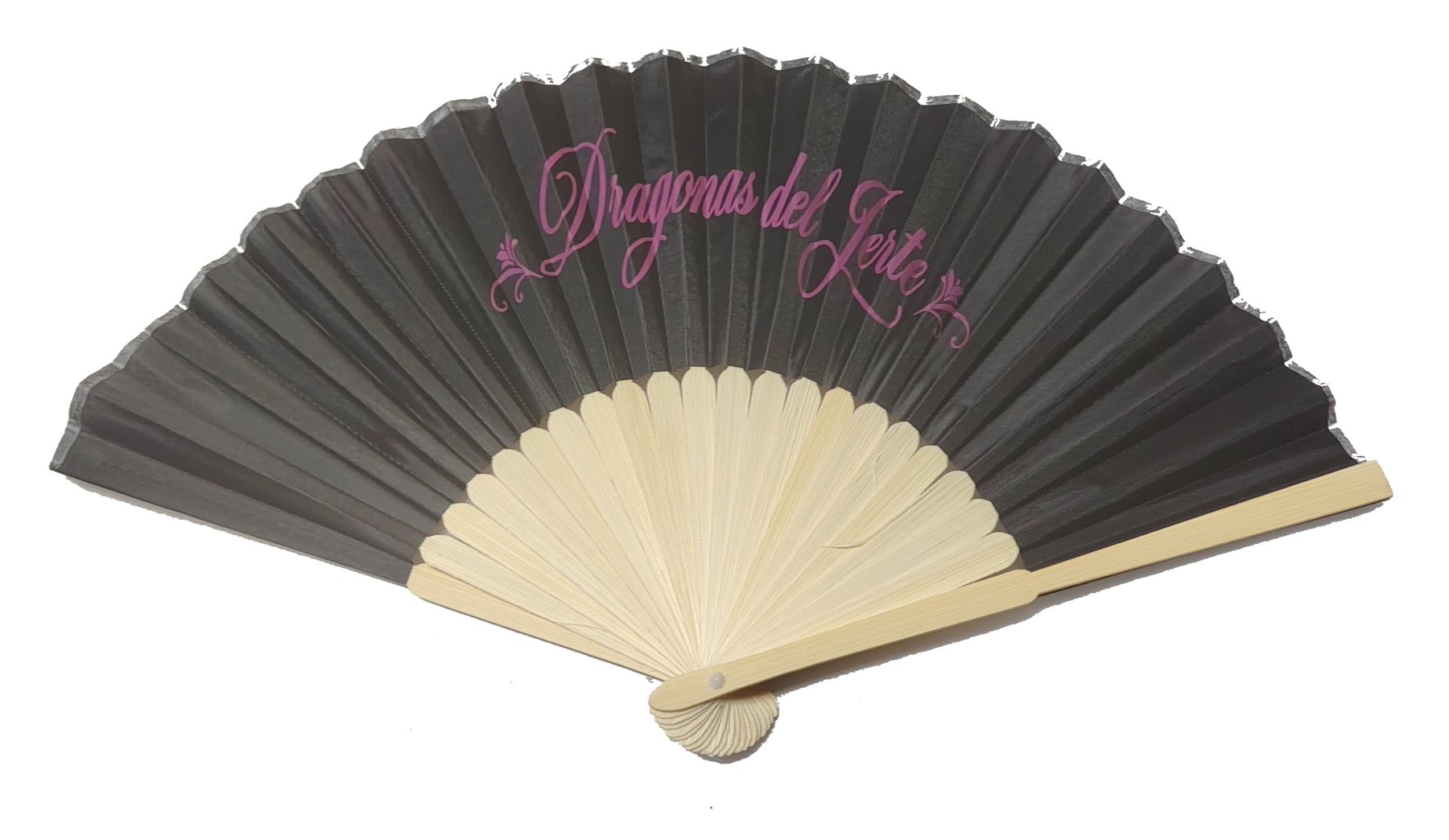 Abanico negro de Dragonas del Jerte