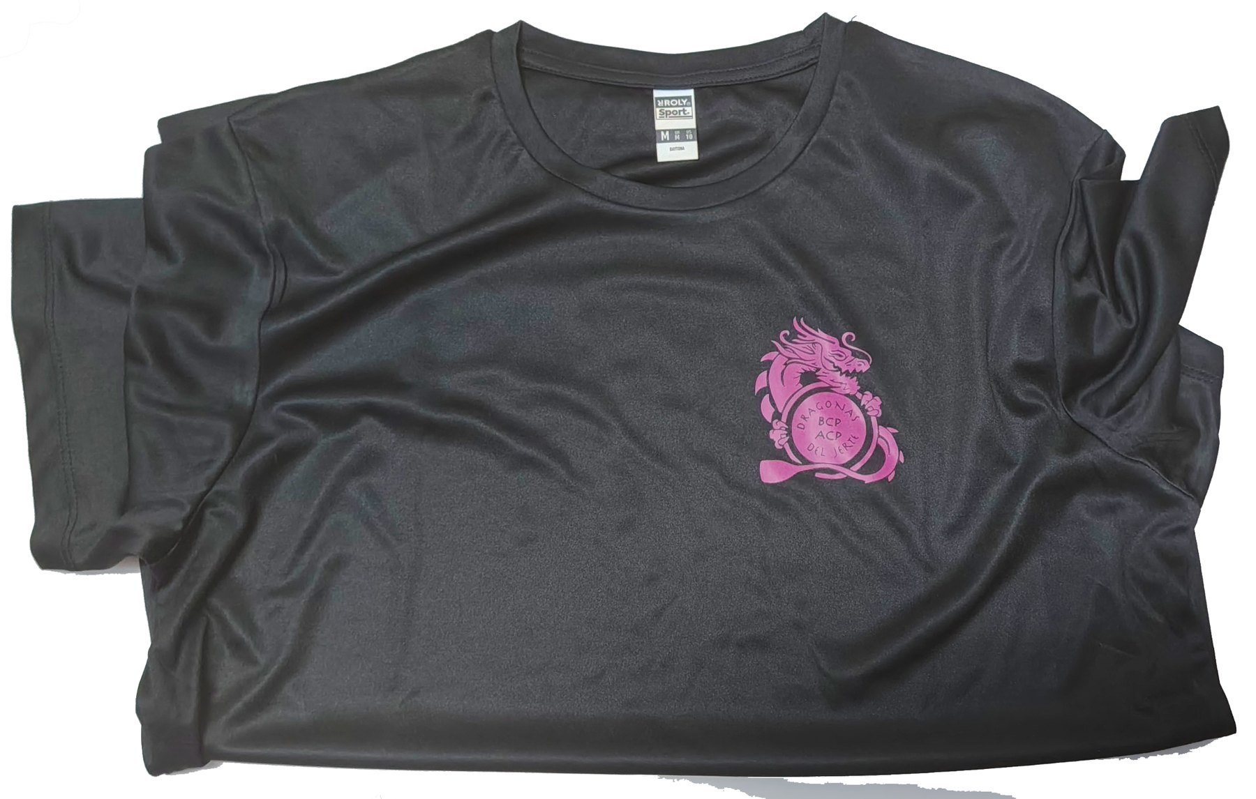 Parte delantera de la camiseta de Dragonas del Jerte